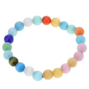 Chic Elastic Brățară Bijuterii pline de culoare Opal Margele Brățară cu Caseta de Bijuterii, Cadou pentru Iubita, Logodnica