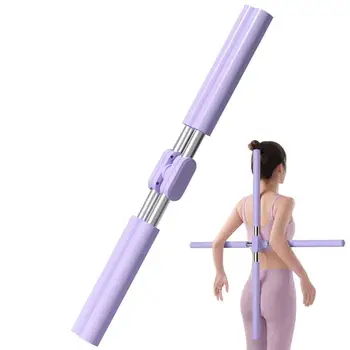 Corector De Postura Yoga Bastoane Corset Corector De Postura Yoga Bastoane Se Întinde Instrument Retractabil Corector De Postura De Adult