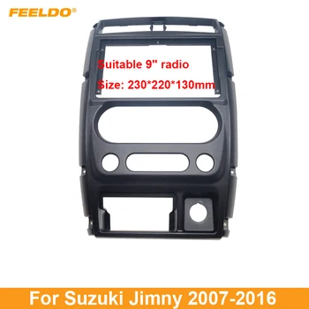 FEELDO Stereo Auto 9 Inch 2Din Ecran Mare Fascia Cadru Adaptor Pentru Suzuki Jimny Dash Audio Montarea Panoului de Cadru Kit