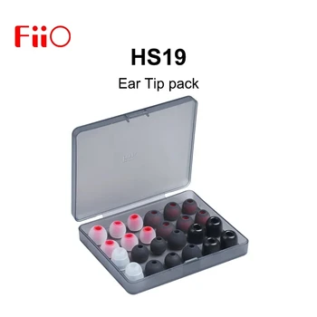 FiiO HS19 Silicon Înlocuire Ureche Sfat Pachet Auriculare 12 perechi cu o cutie de depozitare