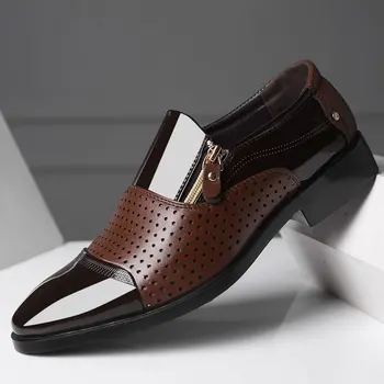 Italiană Negru Formale Pantofi de Piele Barbati Pantofi Casual Rochie de Mireasa Pantofi de Brevet Oxford Pantofi din Piele Pantofi pentru Bărbați