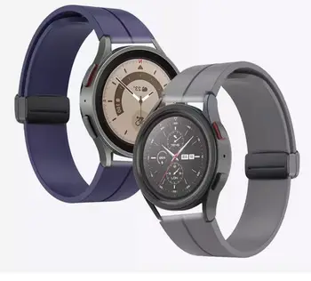 Magnetic incuietoare Curea Silicon Pentru Huawei Watch 3 pro GT3, GT2 42mm 46mm Pentru Mi Uit S1 Pro/Ceas culoare 2 20mm 22mm Bratara Curea