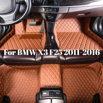 Masina Pad Pentru BMW X3 F25 2011-2016 Auto Interioare Accesorii de Protecție Pad Personalizat Auto Covorase Auto Mocheta Acoperi
