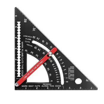 Măsurarea Conducător Dulgheri Instrument De Măsurare Conducător Portabil Pătrat Unghi Rigla Pentru Prelucrarea Lemnului Scule Pentru Prelucrarea Lemnului Tigla