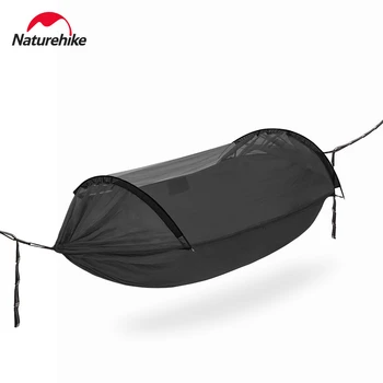 Naturehike Ultralight Camping Hamac 1.2 kg Ultrausor 3-În-1 Anti-Tantari Portabil Hamac 290x140cm Călătorie în aer liber Leagăn
