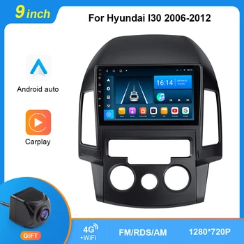 Pentru Hyundai I30 2006 2007 2008 2009 2010 2011 Radio Auto Multimedia System Navigator GPS Stereo Auto Android Carplay Video Player