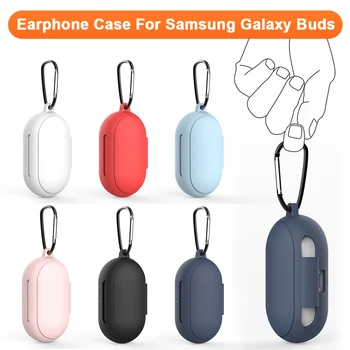 Pentru Samsung Galaxy Muguri Capacul De Protecție De Încărcare Cutie Anti Toamna Silicon Manșon De Protecție Cască Bluetooth Cazul Accesorii
