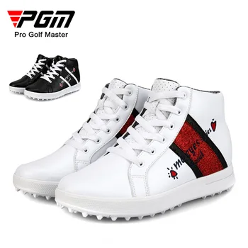 PGM Femei Pantofi de Golf de Înaltă Top Impermeabil Respirabil Doamnelor Interior Sporit Femei de Sport teren de Golf Non-alunecare de Adidași XZ120