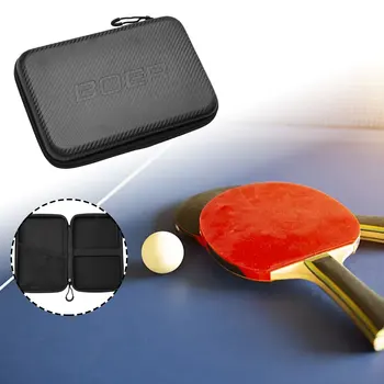 Racheta de Tenis de masă Sac EVA Pătrat în Formă de Ping-Pong Cutie Caz Impermeabil Profesional Portabil Sport Racheta Geanta Sport Părți