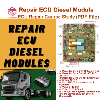 Reparare ECU Diesel Modul Fișier PDF ECU Reparații Curs de Bază de Studiu pentru Noi Incepatori Pentru Mercedes-Benz pentru Volvo Doar PDF