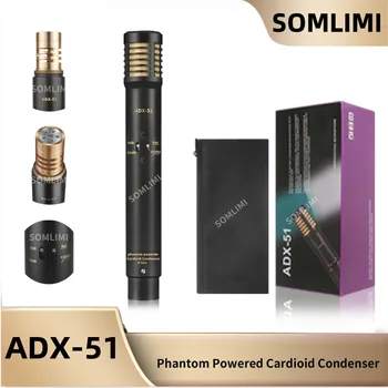 SOMLIMI Calitate de Top Profesionale drum Microfon ADX-51 Instrument de Preluare Formație de Performanță Microfon