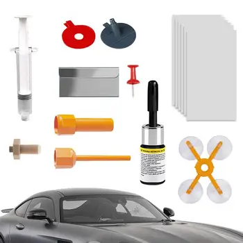 Sticlă Auto, Kit De Reparații Auto Geam Spart Zero Repararea Instrument Vehicul Pahar Scratch Remover Lichid Kit Crack Restabili Accesoriu
