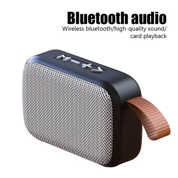 Tesatura Vorbitor Conexiune Fără Fir Bluetooth Portabil În Aer Liber, Sport, Audio Stereo Suport Tf Card Telefon Mobil Universal