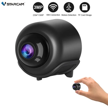 Vstarcam Mini Camera 3MP Wireless Baby Monitor Interior, Siguranță, Securitate și Supraveghere cu Viziune de Noapte camera Video Recorder Video