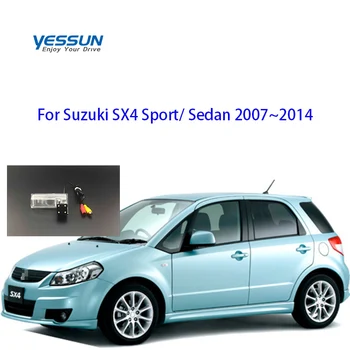 Yessun Masina din Spate Vedere aparat de Fotografiat Pentru Suzuki SX4 sedan Sport 2007~2014 HD CCD Viziune de Noapte camera din spate/înmatriculare camera/Parcare
