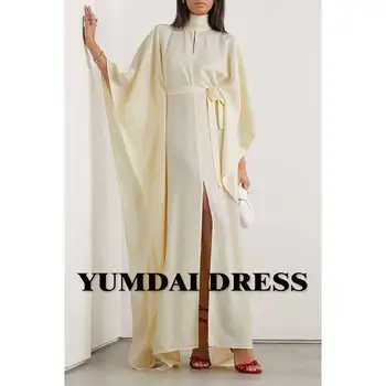 YUMDAI Senior Bej Bluza Rochie de Lux Arabia Saudită Rochie de Seara Lunga Sexy Backless Pastorală domnisoarele de Onoare Rochie de Mireasa de la Nunta